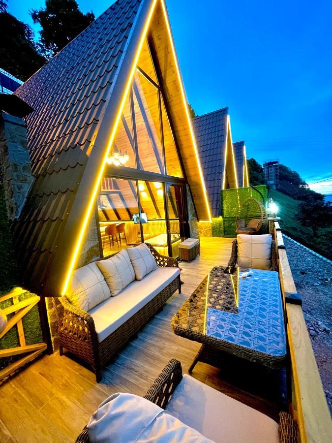 Mirana Bungalov Villa Çamlıhemşin Exteriör bild