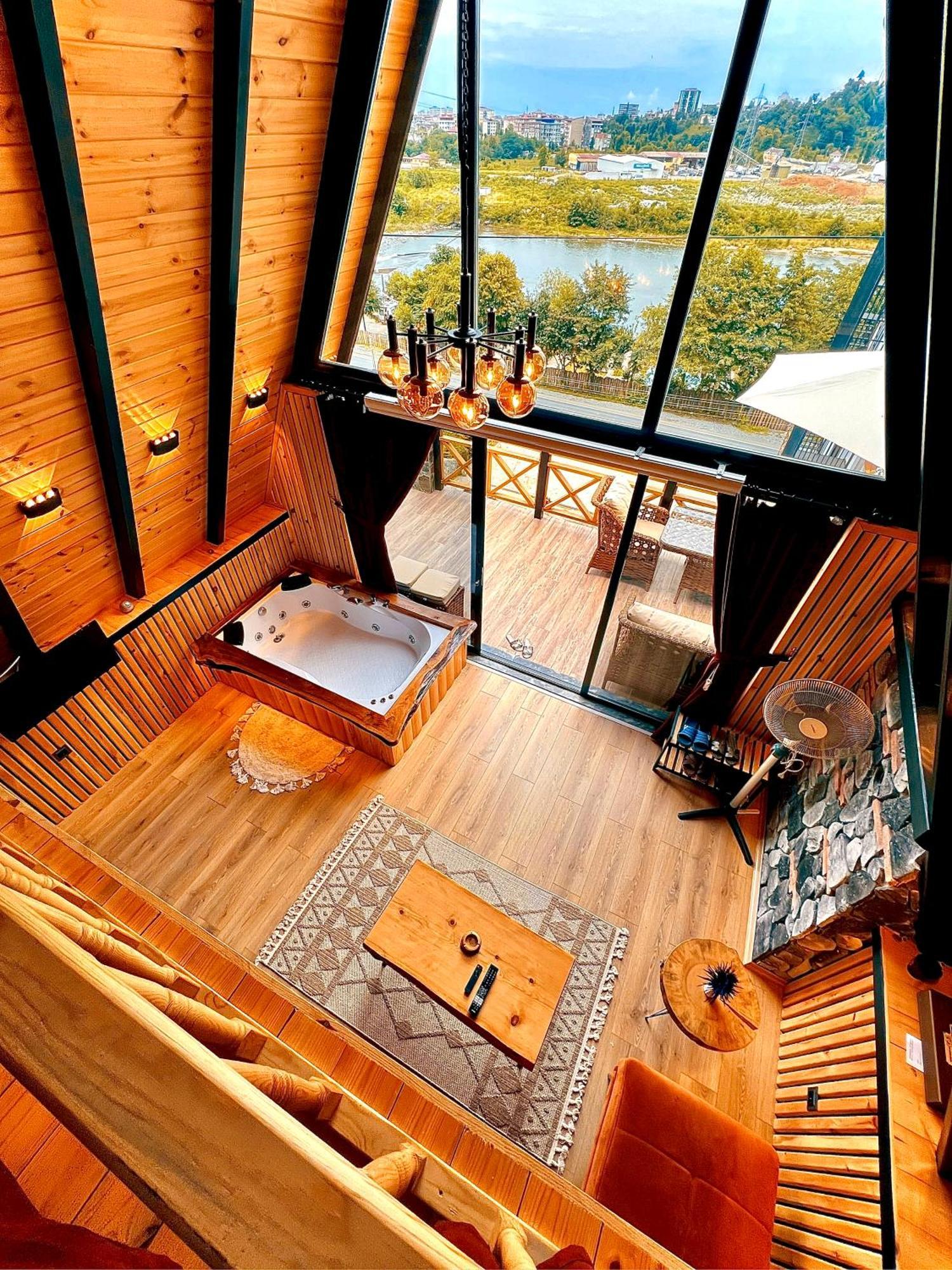 Mirana Bungalov Villa Çamlıhemşin Rum bild